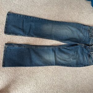 Levi's Dark Blue Flare Jeans